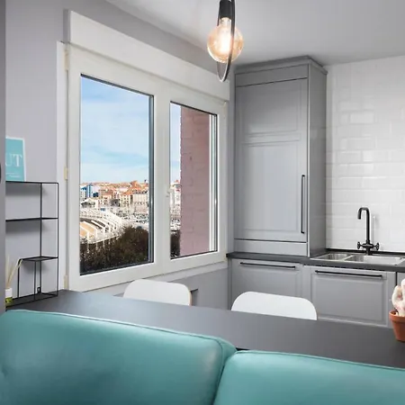 아파트 Sunset Playa Poniente - Vistas Al Mar Y Centrico 기욘