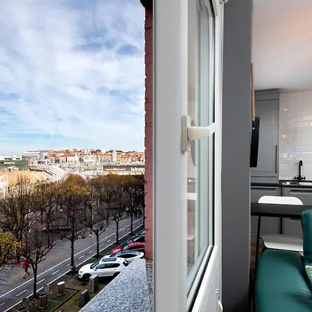 Apartamento Sunset Playa Poniente - Vistas Al Mar Y Centrico Gijón